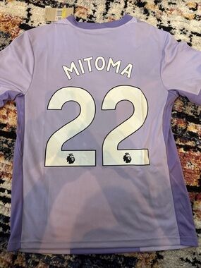 Kaoru Mitoma #22 Brighton Purple Jersey Nike Size Small